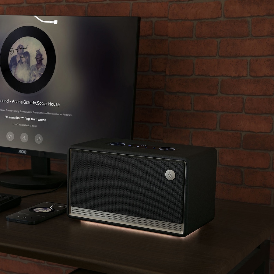 Image 913619_ALTMORE5.jpg, Product 913-619 / Price $399.99, Edifier Tabletop Wireless Speaker, Hi-Res Audio, Crystal Clear Sound from Edifier on TSC.ca's Electronics department