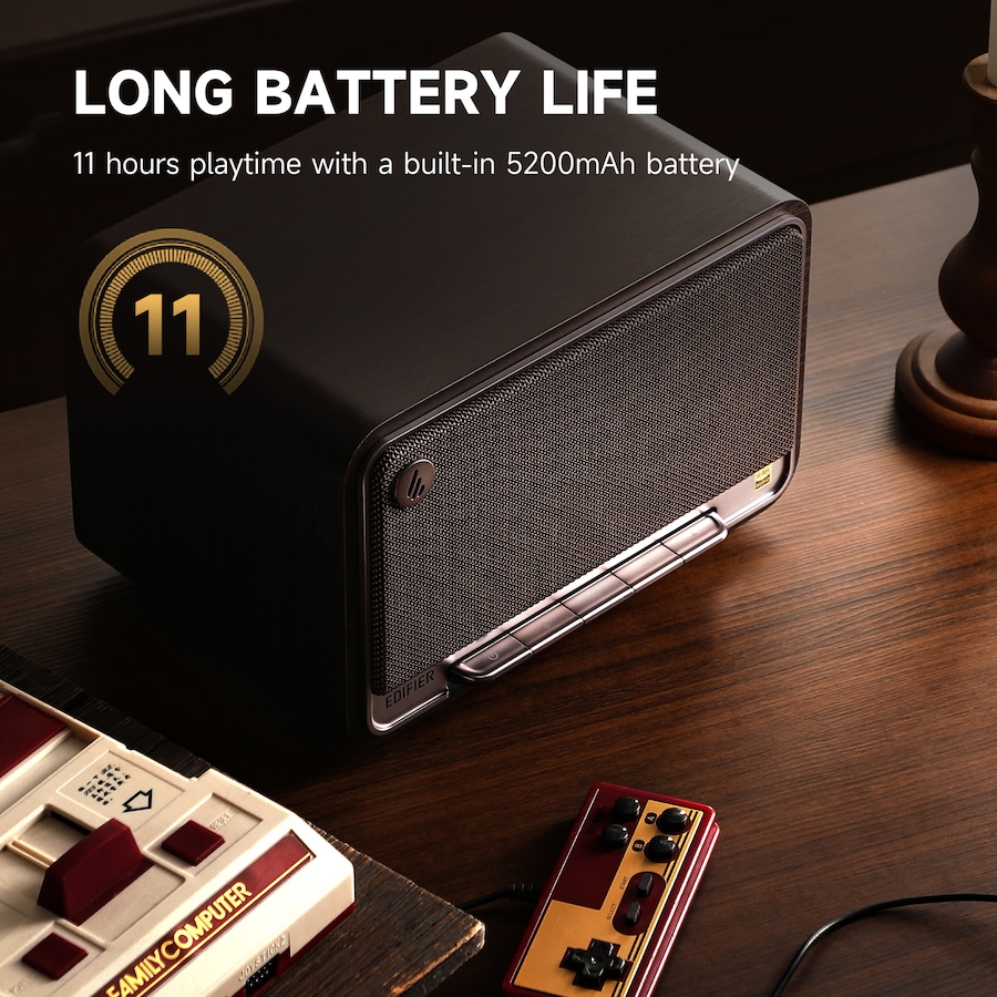 Image 913624_ALTMORE4.jpg, Product 913-624 / Price $299.99, Edifier D32 Tabletop Bluetooth Speakers, Portable Retro Wireless Speaker from Edifier on TSC.ca's Electronics department