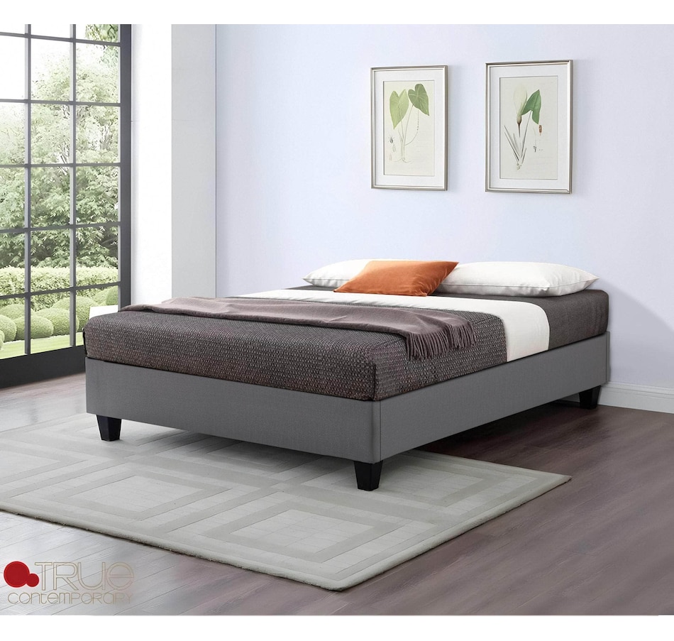Image 913771_ALTMORE1.jpg, Product 913-771 / Price $399.99 - $479.99, True Contemporary EZ Base Foundation Grey Platform Bed from True Contemporary on TSC.ca's Home & Garden department
