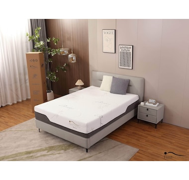 Rest Therapy 12 Inch Revive Bamboo Cool Gel Memory Foam Mattress