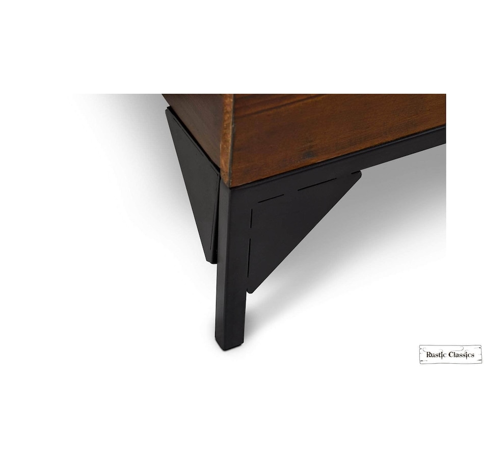 Image 913816_ALTMORE9.jpg, Product 913-816 / Price $1,199.99 - $1,459.99, Rustic Classics Blackcomb Reclaimed Wood and Metal Platform Bed in Coffee Bean from Rustic Classics on TSC.ca's Home & Garden department