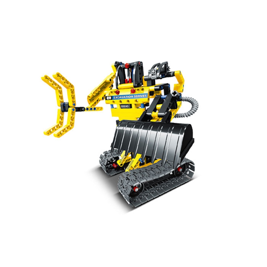 Image 913956_ALTMORE1.jpg, Product 913-956 / Price $29.99, Block Kit Engineering Excavator and Robot 2 in 1 Mechanical Transmission Set 342 Pieces from Tradeopia on TSC.ca's Toys & Hobbies department