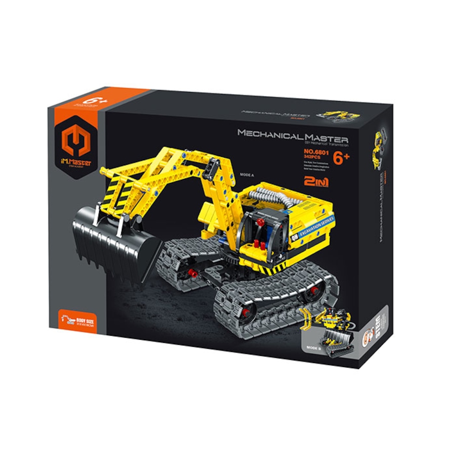 Image 913956_ALTMORE3.jpg, Product 913-956 / Price $29.99, Block Kit Engineering Excavator and Robot 2 in 1 Mechanical Transmission Set 342 Pieces from Tradeopia on TSC.ca's Toys & Hobbies department
