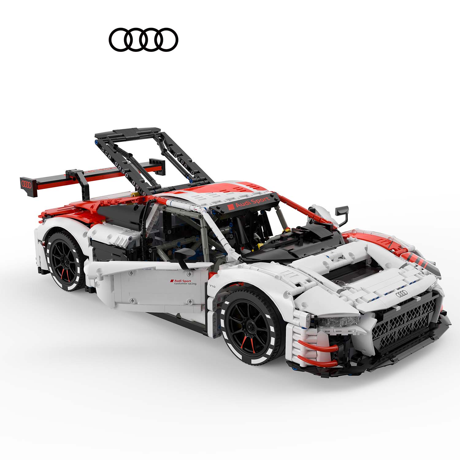 Tradeopia 1:8 Scale Audi R8 LMS GT3 Remote Control Model Building