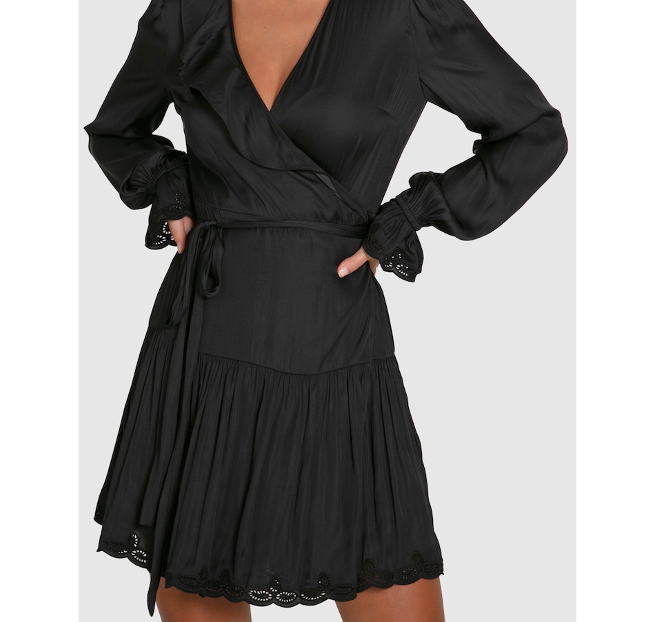 Image 914094_ALTMORE11.jpg, Product 914-094 / Price $99.98 - $199.95, belle & bloom Wild Flower Embroidered Wrap Dress from belle & bloom on TSC.ca's Fashion department