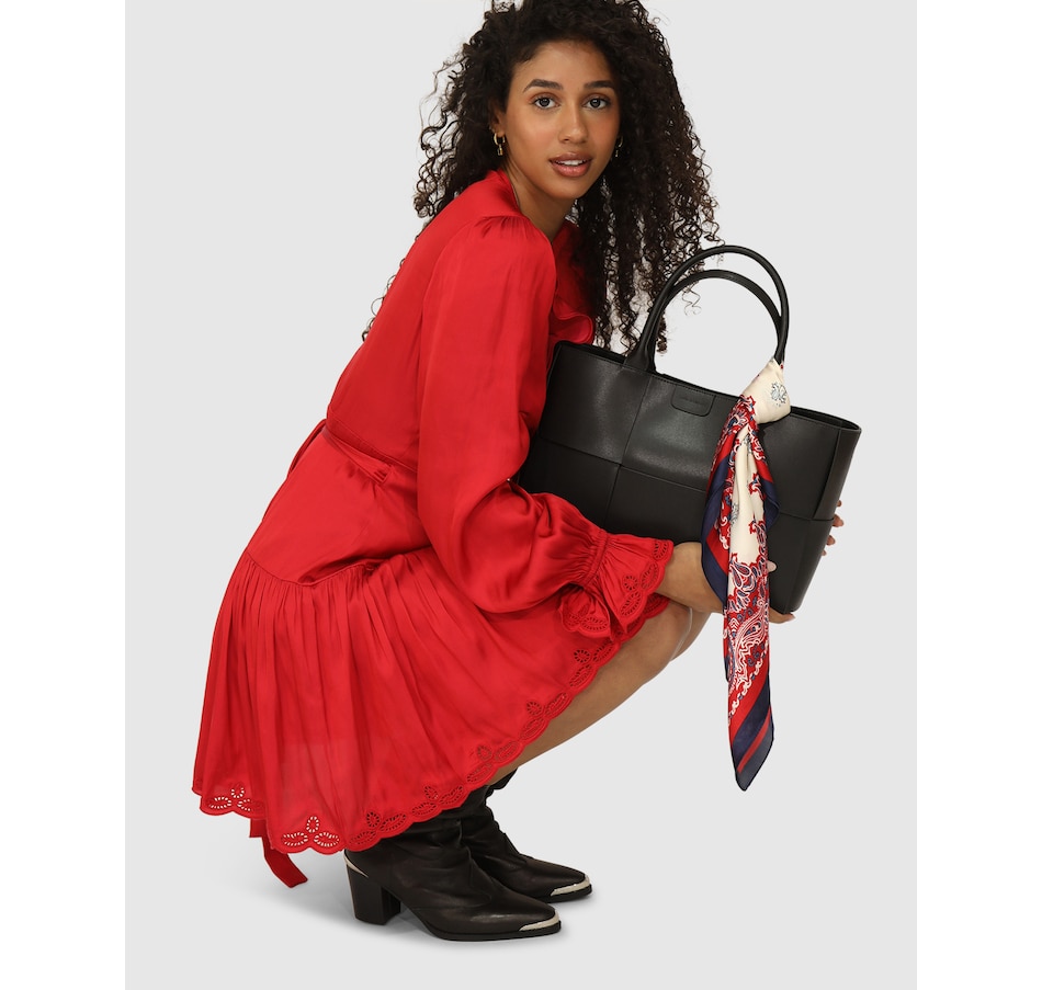 Image 914094_ALTMORE5.jpg, Product 914-094 / Price $99.98 - $199.95, belle & bloom Wild Flower Embroidered Wrap Dress from belle & bloom on TSC.ca's Fashion department