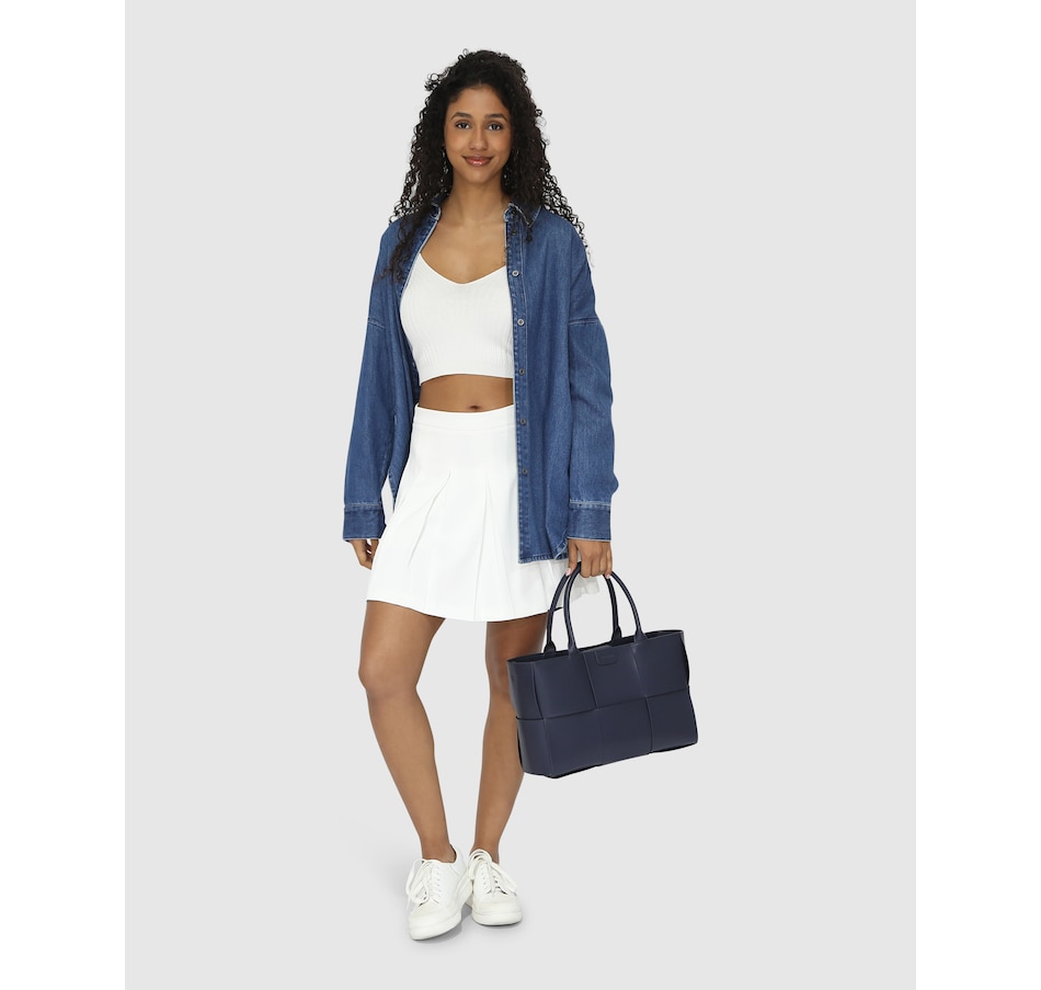 Image 914110_ALTMORE12.jpg, Product 914-110 / Price $59.98 - $104.96, Belle & Bloom Into Him Oversized Denim Shirt from belle & bloom on TSC.ca's Fashion department