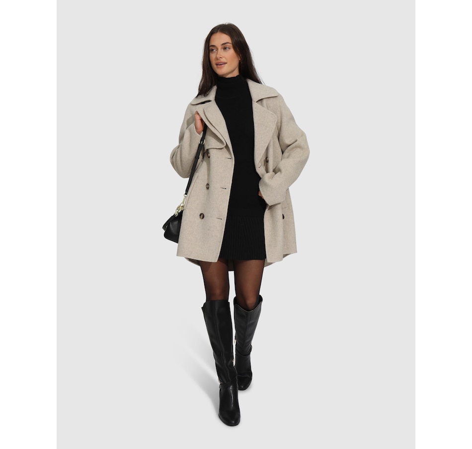 Image 914112_ALTMORE15.jpg, Product 914-112 / Price $139.98, Belle & Bloom Wanna Be Loved Wool Blend Peacoat from belle & bloom on TSC.ca's Fashion department