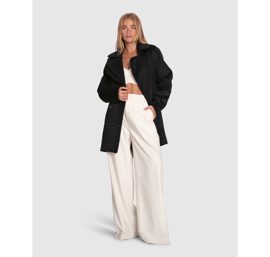 Image 914112_ALTMORE4.jpg, Product 914-112 / Price $139.98, Belle & Bloom Wanna Be Loved Wool Blend Peacoat from belle & bloom on TSC.ca's Fashion department
