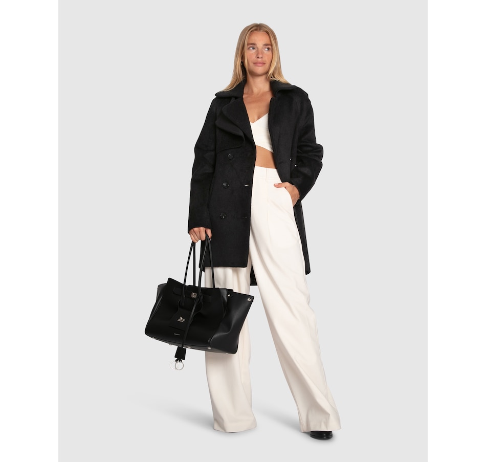 Image 914112_ALTMORE5.jpg, Product 914-112 / Price $139.98, Belle & Bloom Wanna Be Loved Wool Blend Peacoat from belle & bloom on TSC.ca's Fashion department