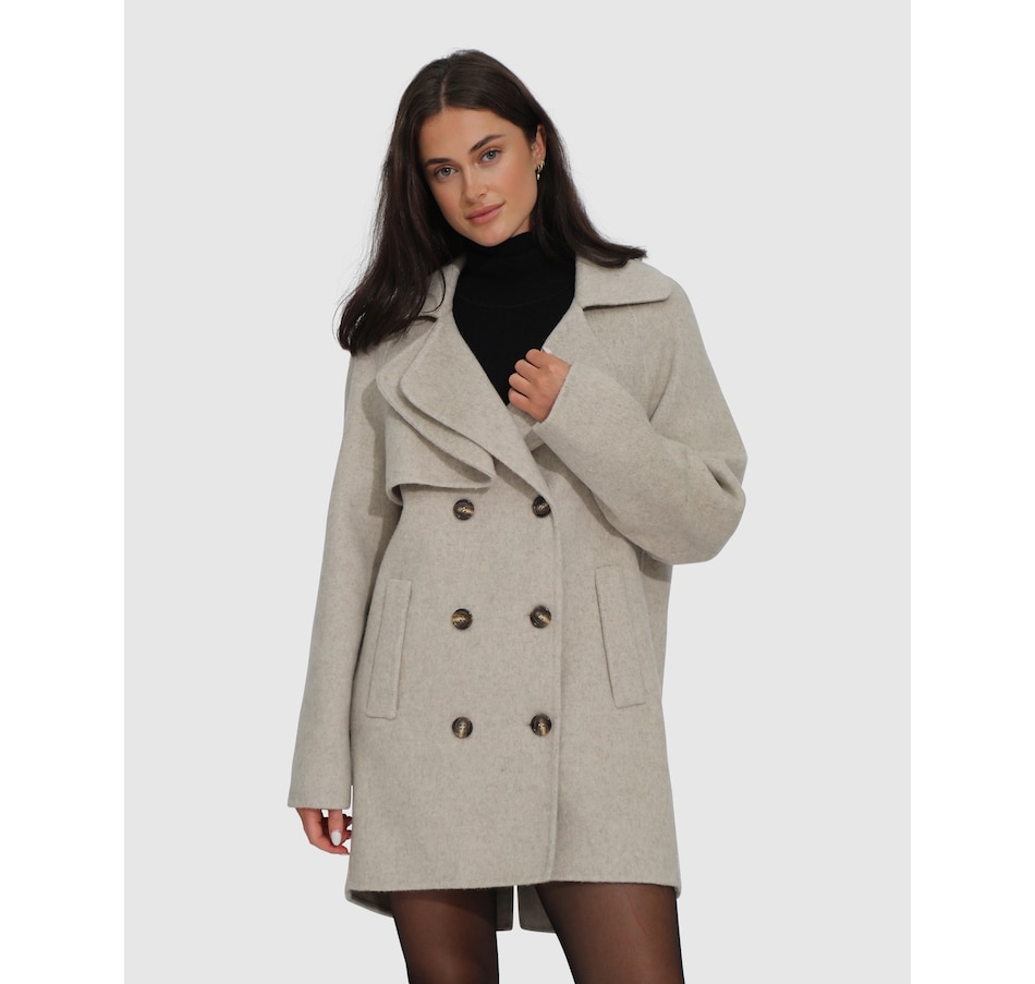 Image 914112_ST02.jpg, Product 914-112 / Price $139.98, Belle & Bloom Wanna Be Loved Wool Blend Peacoat from belle & bloom on TSC.ca's Fashion department