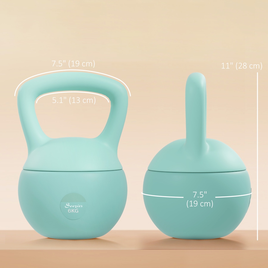 Image 916886_ALTMORE2.jpg, Product 916-886 / Price $38.99, Soozier 13 lb Kettlebell, Weight Strength Training Kettlebell, Green from Soozier on TSC.ca's Health & Fitness department