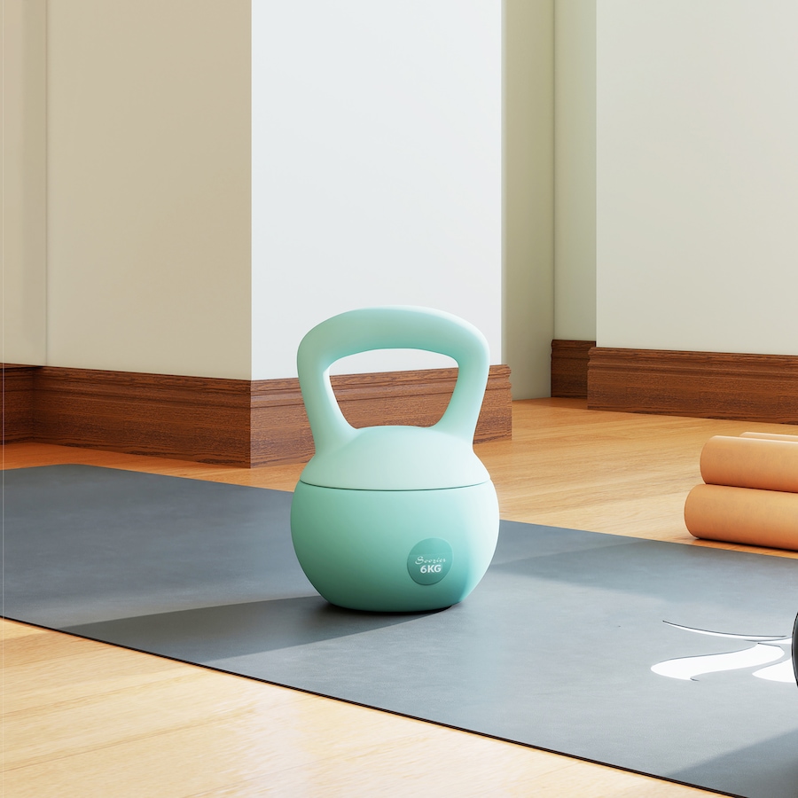 Image 916886_ALTMORE7.jpg, Product 916-886 / Price $38.99, Soozier 13 lb Kettlebell, Weight Strength Training Kettlebell, Green from Soozier on TSC.ca's Health & Fitness department