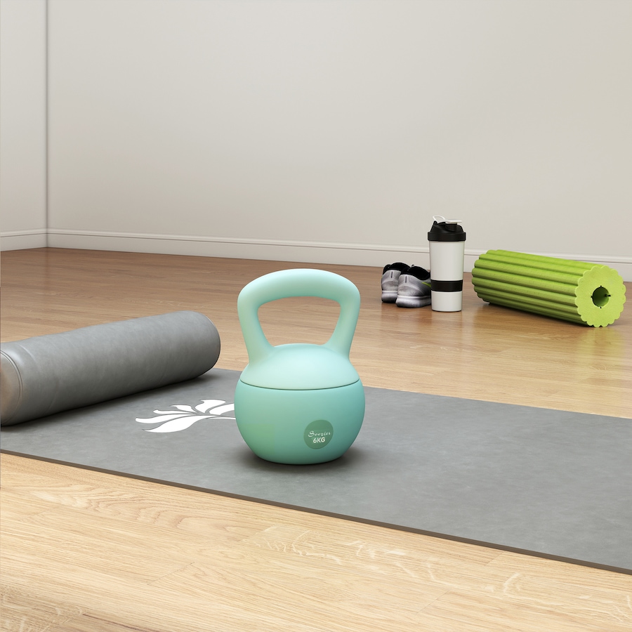 Image 916886_ALTMORE8.jpg, Product 916-886 / Price $38.99, Soozier 13 lb Kettlebell, Weight Strength Training Kettlebell, Green from Soozier on TSC.ca's Health & Fitness department