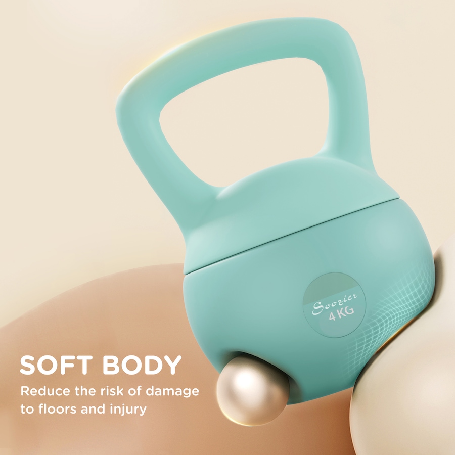 Image 916887_ALTMORE3.jpg, Product 916-887 / Price $28.99, Soozier 9 lb Kettlebell, Weight Strength Training Kettlebell, Green from Soozier on TSC.ca's Health & Fitness department