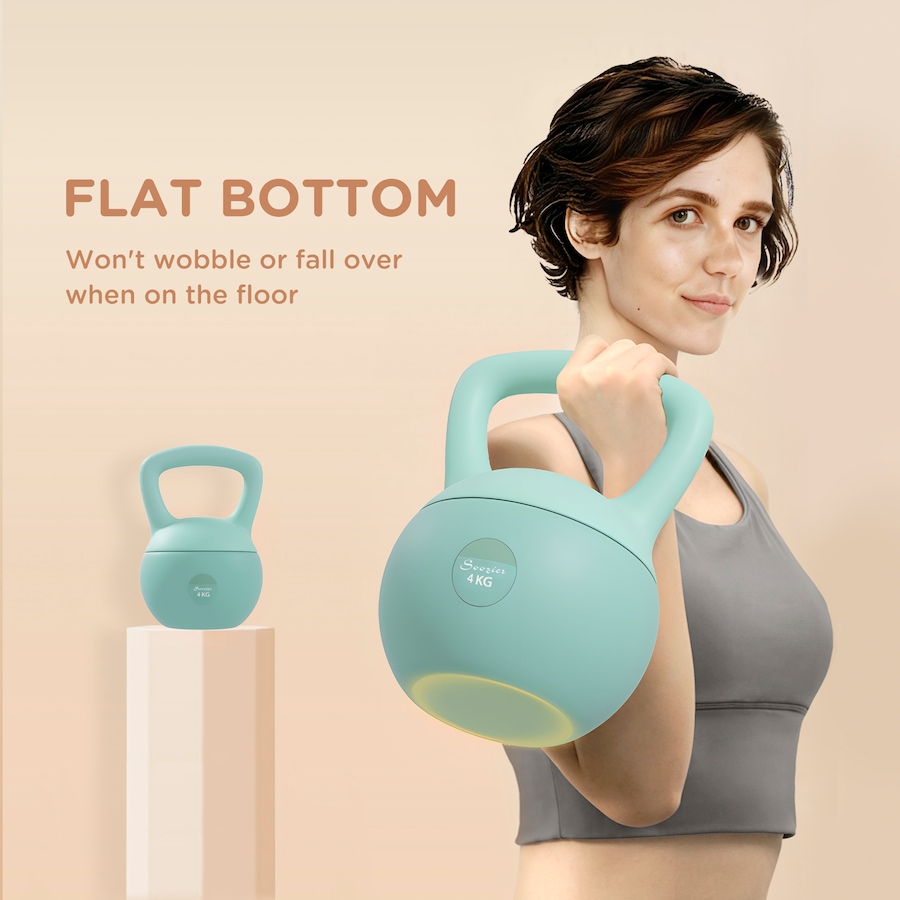 Image 916887_ALTMORE5.jpg, Product 916-887 / Price $28.99, Soozier 9 lb Kettlebell, Weight Strength Training Kettlebell, Green from Soozier on TSC.ca's Health & Fitness department