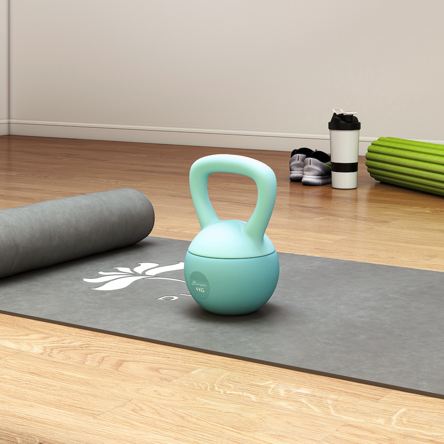 Image 916887_ALTMORE7.jpg, Product 916-887 / Price $28.99, Soozier 9 lb Kettlebell, Weight Strength Training Kettlebell, Green from Soozier on TSC.ca's Health & Fitness department