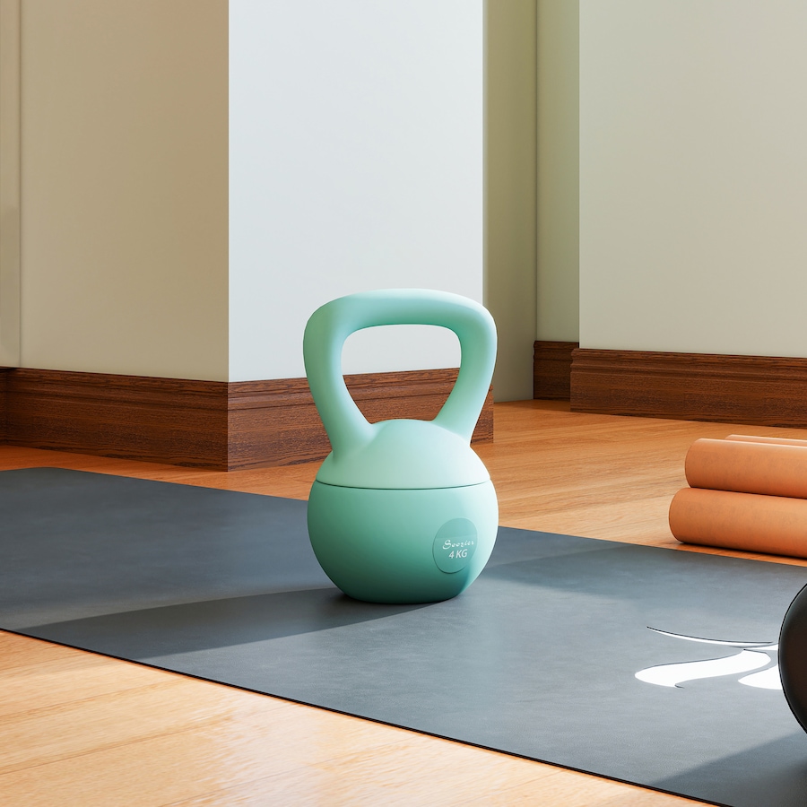 Image 916887_ALTMORE8.jpg, Product 916-887 / Price $28.99, Soozier 9 lb Kettlebell, Weight Strength Training Kettlebell, Green from Soozier on TSC.ca's Health & Fitness department