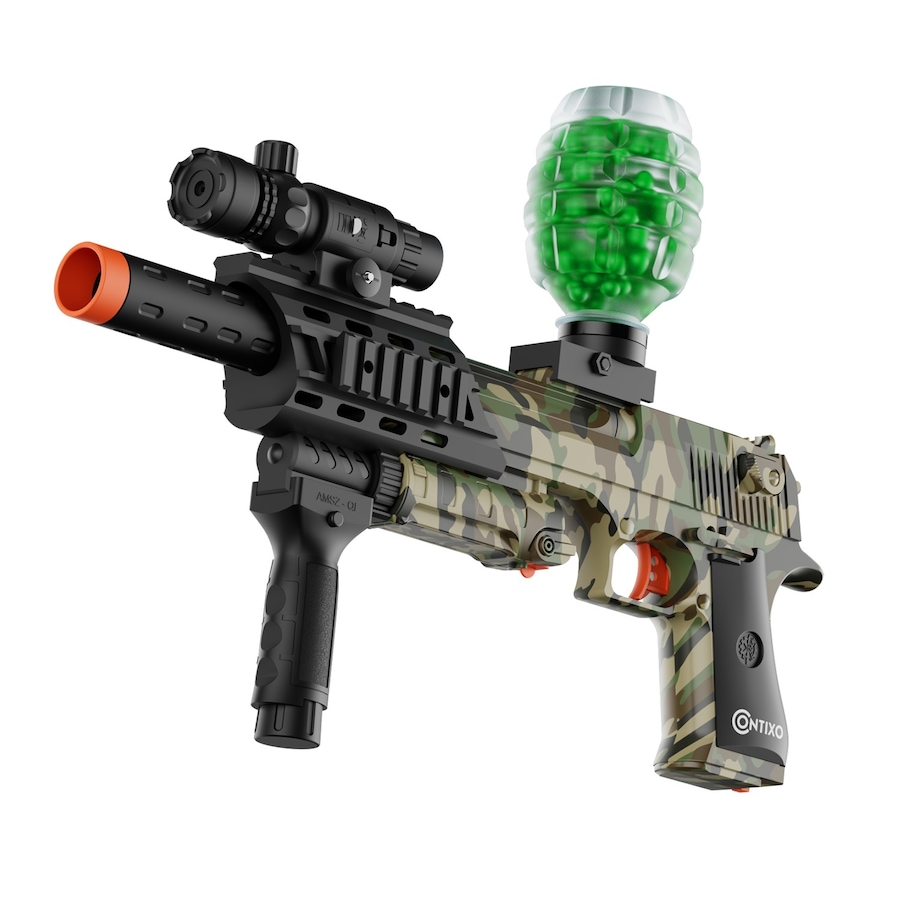 Image 916890.jpg, Product 916-890 / Price $55.99, Contixo GB1 Automatic Gel Ball Blaster – Electric Gel Bead Blaster with 30,000 Gel Balls, Rechargeable Battery & Safety Goggles from Contixo on TSC.ca's Toys & Hobbies department