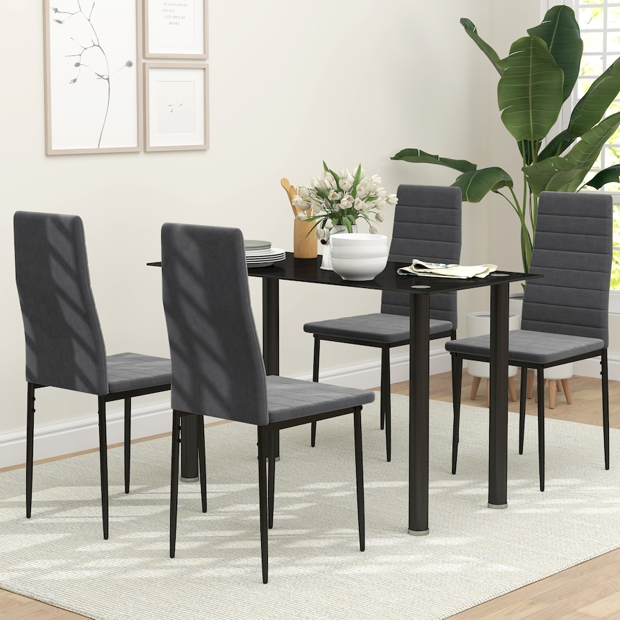Image 916899_ALTMORE3.jpg, Product 916-899 / Price $129.99 - $144.19, HOMCOM Dining Chairs, Set of 4, Upholstered Accent Chairs from HOMCOM on TSC.ca's Home & Garden department