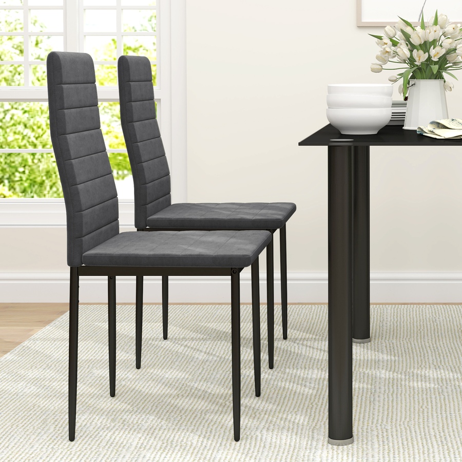 Image 916899_ALTMORE8.jpg, Product 916-899 / Price $129.99 - $144.19, HOMCOM Dining Chairs, Set of 4, Upholstered Accent Chairs from HOMCOM on TSC.ca's Home & Garden department