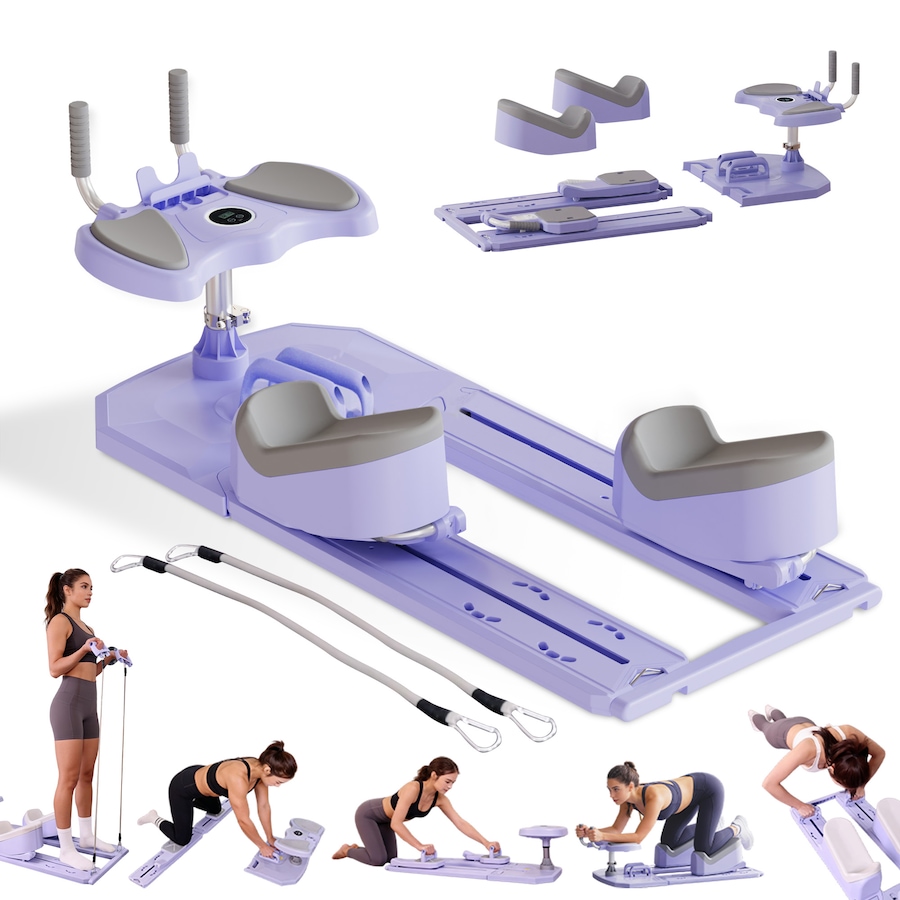 Image 916956.jpg, Product 916-956 / Price $199.99, IMFIT Pilates Reformer Max All-in-One Home Gym from IMGadgets on TSC.ca's Health & Fitness department