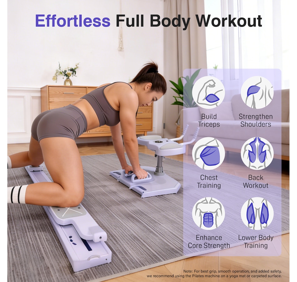 Image 916956_ALTMORE3.jpg, Product 916-956 / Price $199.99, IMFIT Pilates Reformer Max All-in-One Home Gym from IMGadgets on TSC.ca's Health & Fitness department