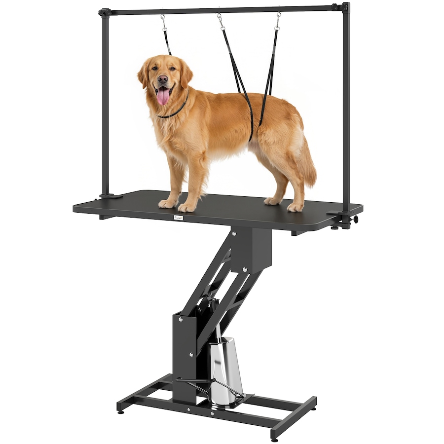 Image 916961.jpg, Product 916-961 / Price $379.99, PawHut 43" L Hydraulic Dog Grooming Table, Pet Grooming Table from PawHut on TSC.ca's Home & Garden department