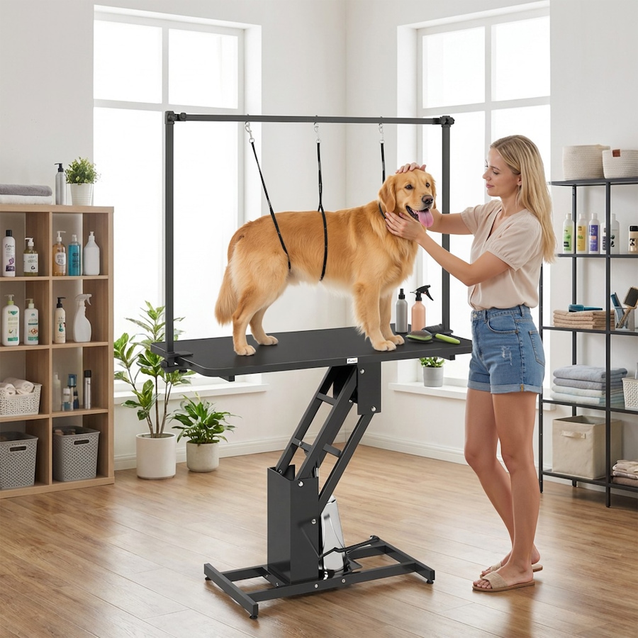Image 916961_ALTMORE1.jpg, Product 916-961 / Price $379.99, PawHut 43" L Hydraulic Dog Grooming Table, Pet Grooming Table from PawHut on TSC.ca's Home & Garden department