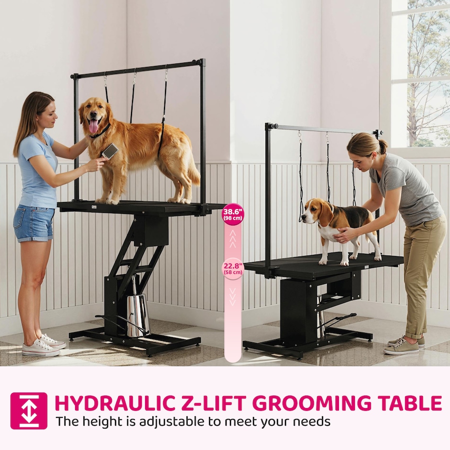 Image 916961_ALTMORE3.jpg, Product 916-961 / Price $379.99, PawHut 43" L Hydraulic Dog Grooming Table, Pet Grooming Table from PawHut on TSC.ca's Home & Garden department