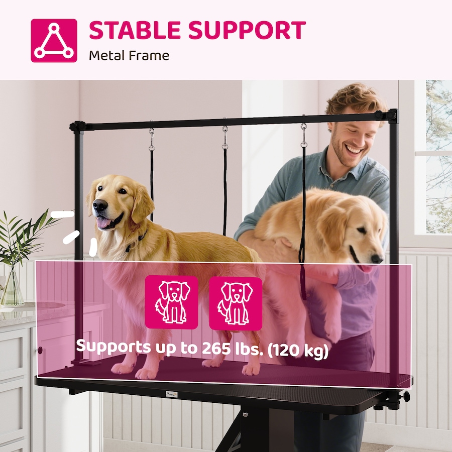 Image 916961_ALTMORE4.jpg, Product 916-961 / Price $379.99, PawHut 43" L Hydraulic Dog Grooming Table, Pet Grooming Table from PawHut on TSC.ca's Home & Garden department