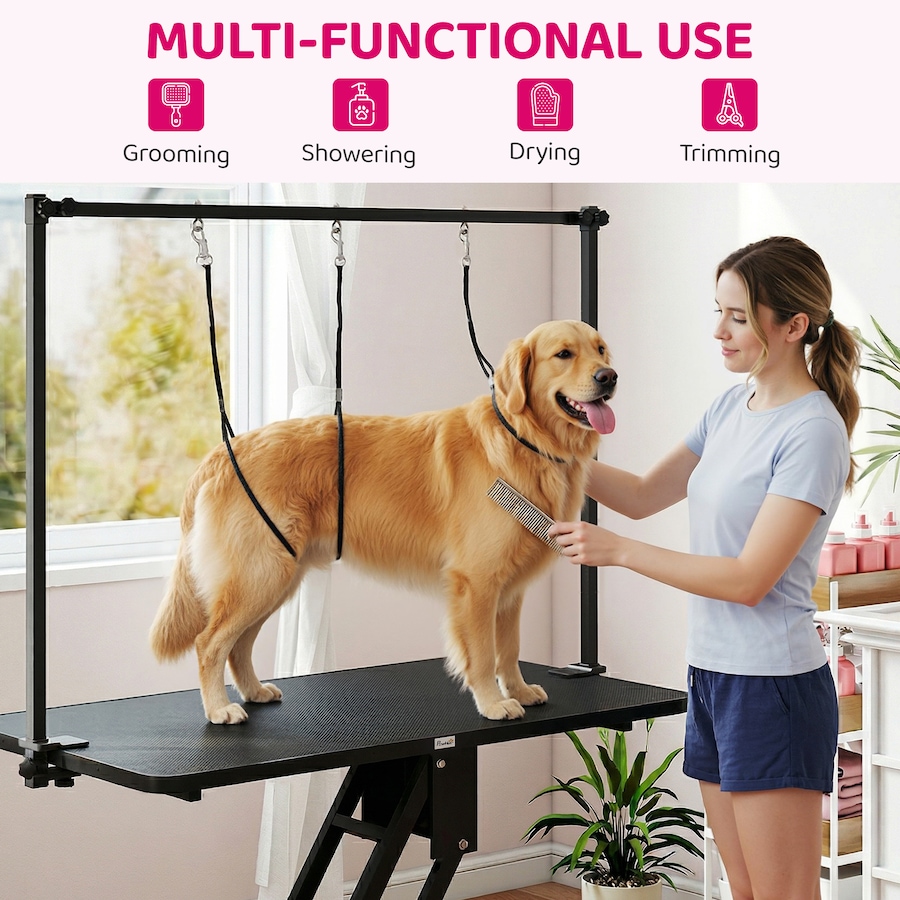 Image 916961_ALTMORE7.jpg, Product 916-961 / Price $379.99, PawHut 43" L Hydraulic Dog Grooming Table, Pet Grooming Table from PawHut on TSC.ca's Home & Garden department
