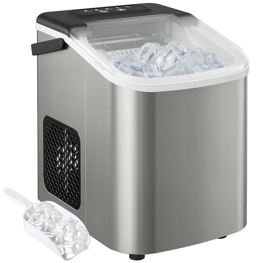 Image 916981.jpg, Product 916-981 / Price $129.99, HOMCOM Portable Ice Maker Countertop 9 Ice Cubes Ready in 7 Mins 26lbs/24H from HOMCOM on TSC.ca's Kitchen department