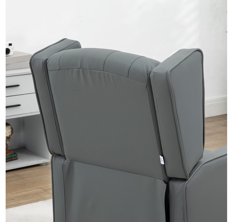 Image 917200_ALTMORE31.jpg, Product 917-200 / Price $229.99 - $265.99, HOMCOM Button Tufted Accent Chair, Faux Leather Armchair from HOMCOM on TSC.ca's Home & Garden department