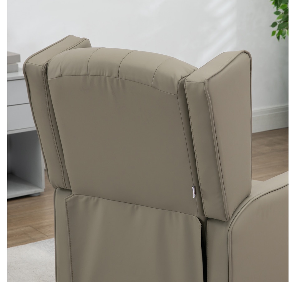 Image 917200_ALTMORE6.jpg, Product 917-200 / Price $229.99 - $265.99, HOMCOM Button Tufted Accent Chair, Faux Leather Armchair from HOMCOM on TSC.ca's Home & Garden department