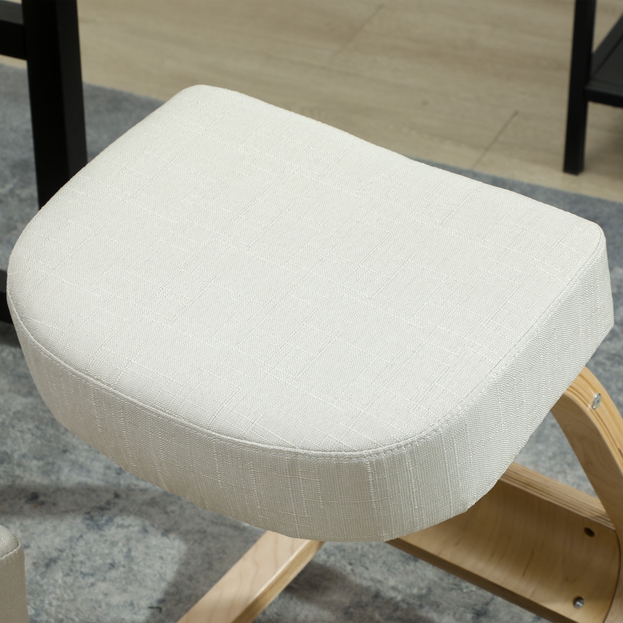 Image 917212_ALTMORE17.jpg, Product 917-212 / Price $53.99 - $59.99, HOMCOM Ergonomic Kneeling Chair, Wood Kneel Stool from HOMCOM on TSC.ca's Home & Garden department