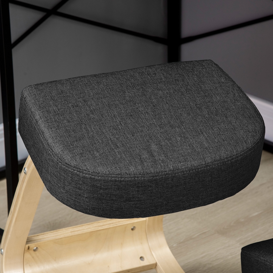 Image 917212_ALTMORE24.jpg, Product 917-212 / Price $53.99 - $59.99, HOMCOM Ergonomic Kneeling Chair, Wood Kneel Stool from HOMCOM on TSC.ca's Home & Garden department