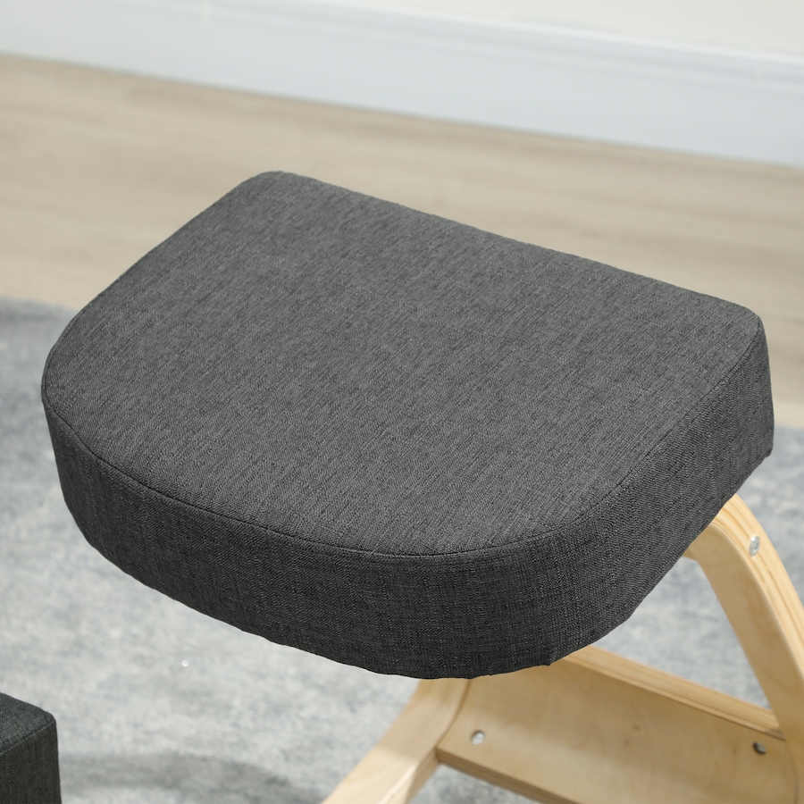 Image 917212_ALTMORE8.jpg, Product 917-212 / Price $53.99 - $59.99, HOMCOM Ergonomic Kneeling Chair, Wood Kneel Stool from HOMCOM on TSC.ca's Home & Garden department