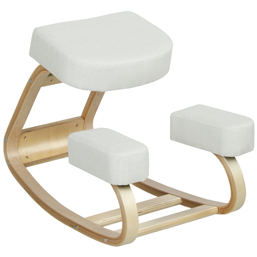 Image 917212_ST02.jpg, Product 917-212 / Price $53.99 - $59.99, HOMCOM Ergonomic Kneeling Chair, Wood Kneel Stool from HOMCOM on TSC.ca's Home & Garden department