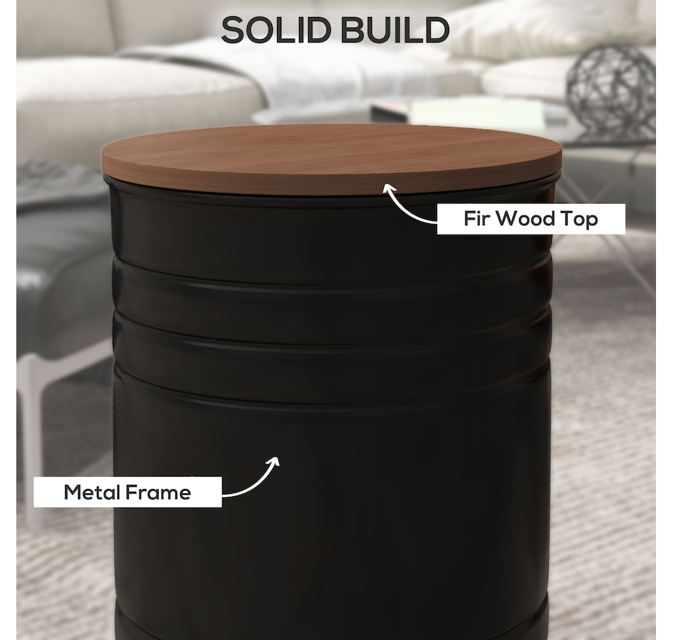 Image 917228_ALTMORE14.jpg, Product 917-228 / Price $114.99 - $119.99, HOMCOM Nesting Coffee Table Set of 2 with Lids, Hidden Space from HOMCOM on TSC.ca's Home & Garden department