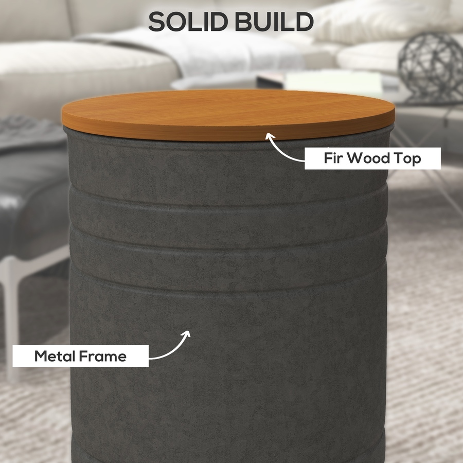 Image 917228_ALTMORE29.jpg, Product 917-228 / Price $112.99 - $119.99, HOMCOM Nesting Coffee Table Set of 2 with Lids, Hidden Space from HOMCOM on TSC.ca's Home & Garden department
