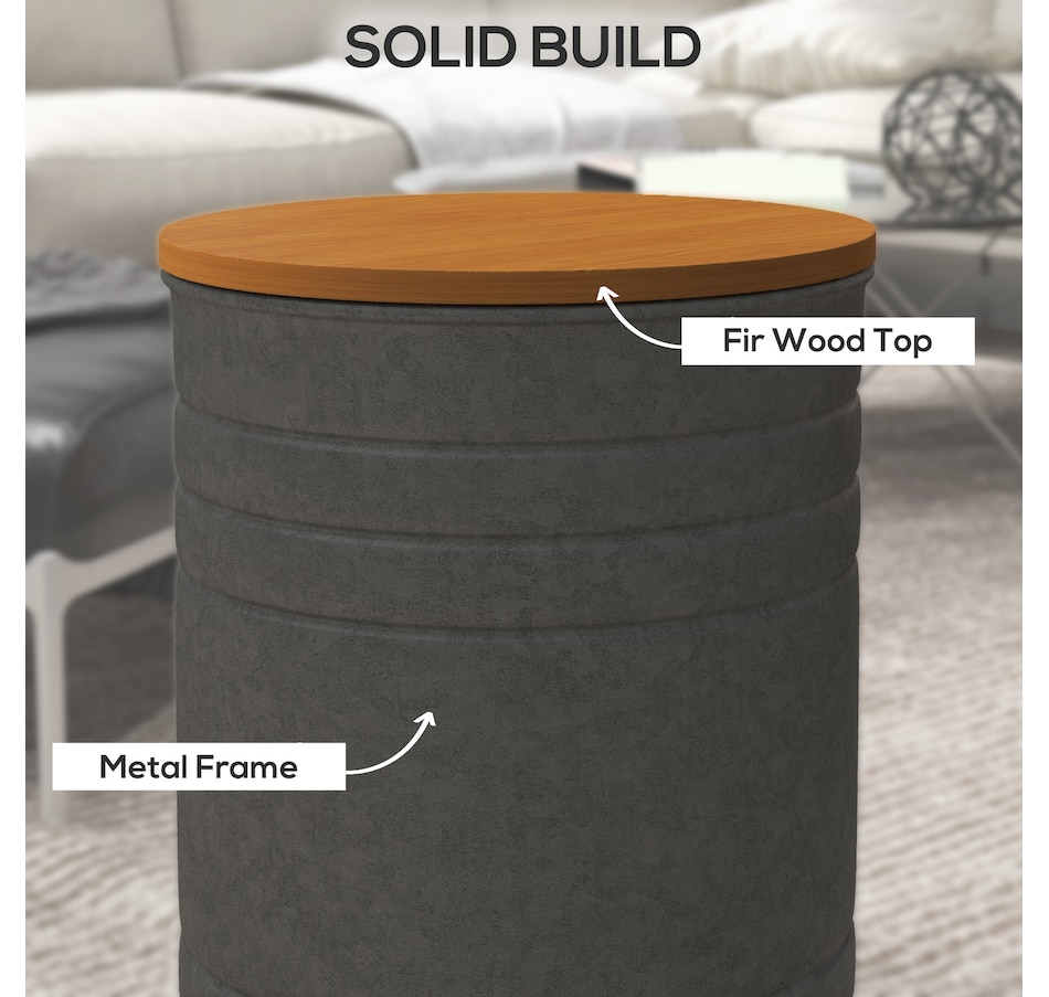 Image 917228_ALTMORE5.jpg, Product 917-228 / Price $114.99 - $119.99, HOMCOM Nesting Coffee Table Set of 2 with Lids, Hidden Space from HOMCOM on TSC.ca's Home & Garden department