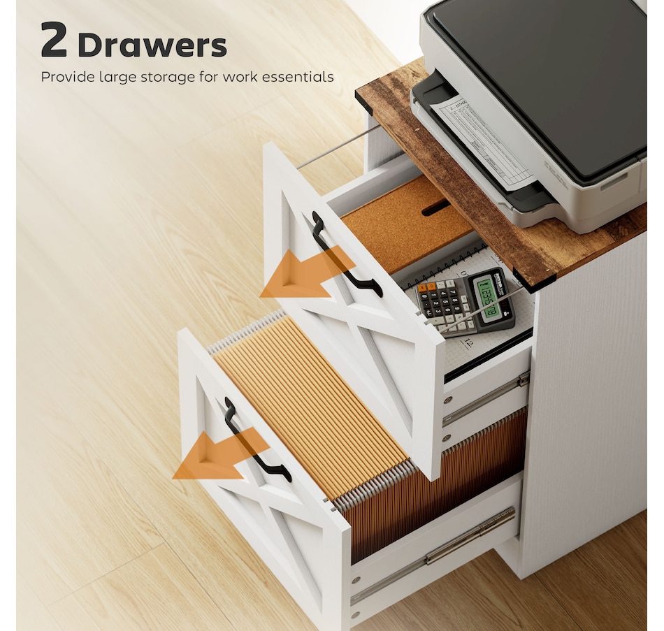 Image 917232_ALTMORE13.jpg, Product 917-232 / Price $112.49 - $125.99, HOMCOM 2 Drawer File Cabinet, Filing Cabinet Fits Letter/A4 Size from HOMCOM on TSC.ca's Home & Garden department