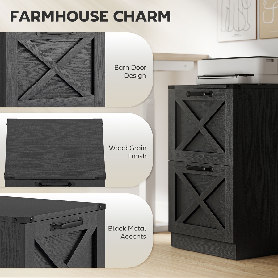 Image 917232_ALTMORE3.jpg, Product 917-232 / Price $112.49 - $120.99, HOMCOM 2 Drawer File Cabinet, Filing Cabinet Fits Letter/A4 Size from HOMCOM on TSC.ca's Home & Garden department