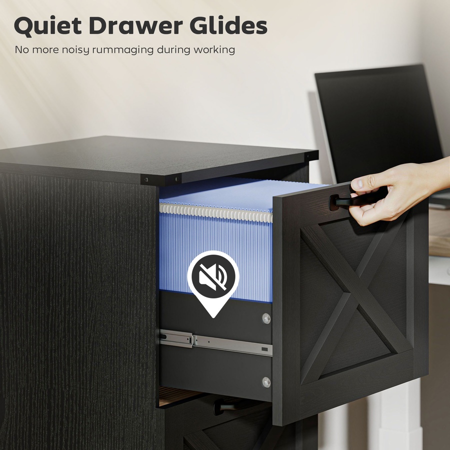 Image 917232_ALTMORE6.jpg, Product 917-232 / Price $112.49 - $120.99, HOMCOM 2 Drawer File Cabinet, Filing Cabinet Fits Letter/A4 Size from HOMCOM on TSC.ca's Home & Garden department