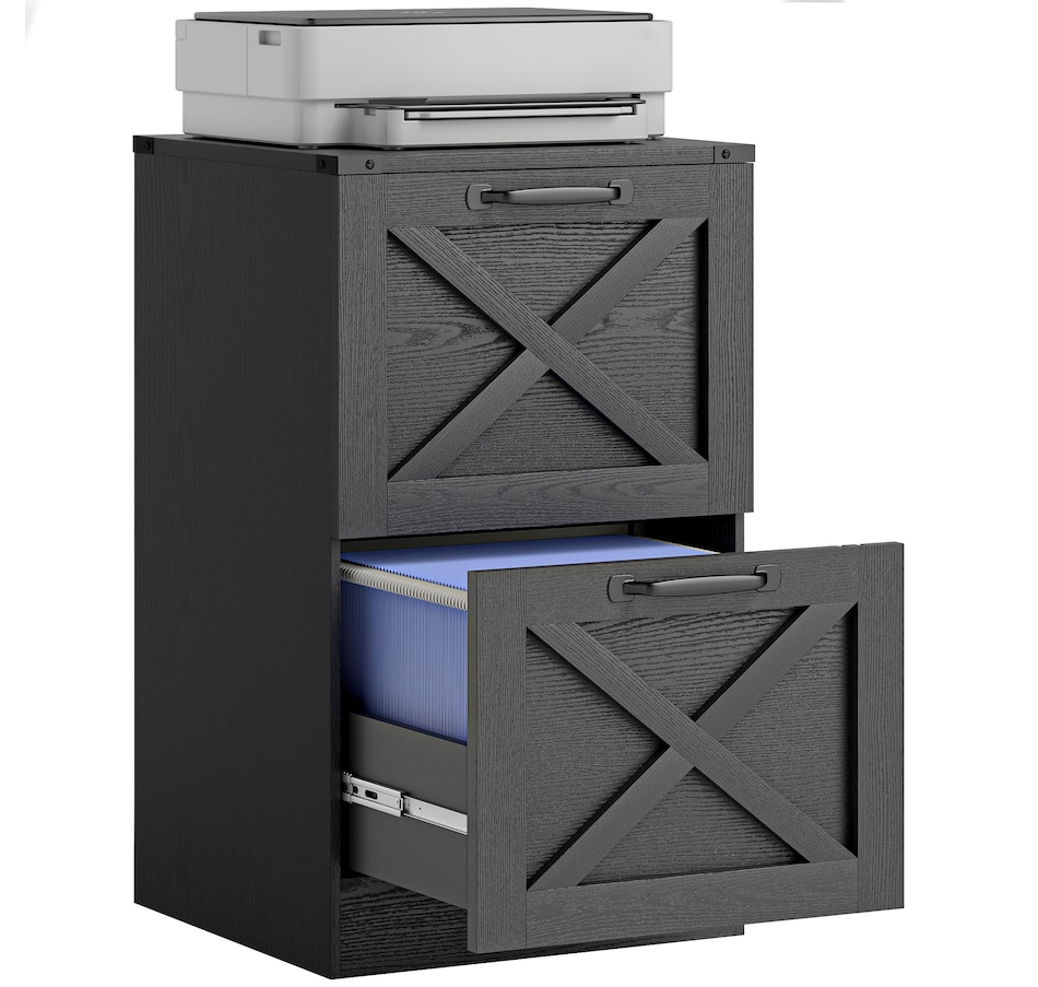 Image 917232_ST01.jpg, Product 917-232 / Price $112.49 - $125.99, HOMCOM 2 Drawer File Cabinet, Filing Cabinet Fits Letter/A4 Size from HOMCOM on TSC.ca's Home & Garden department