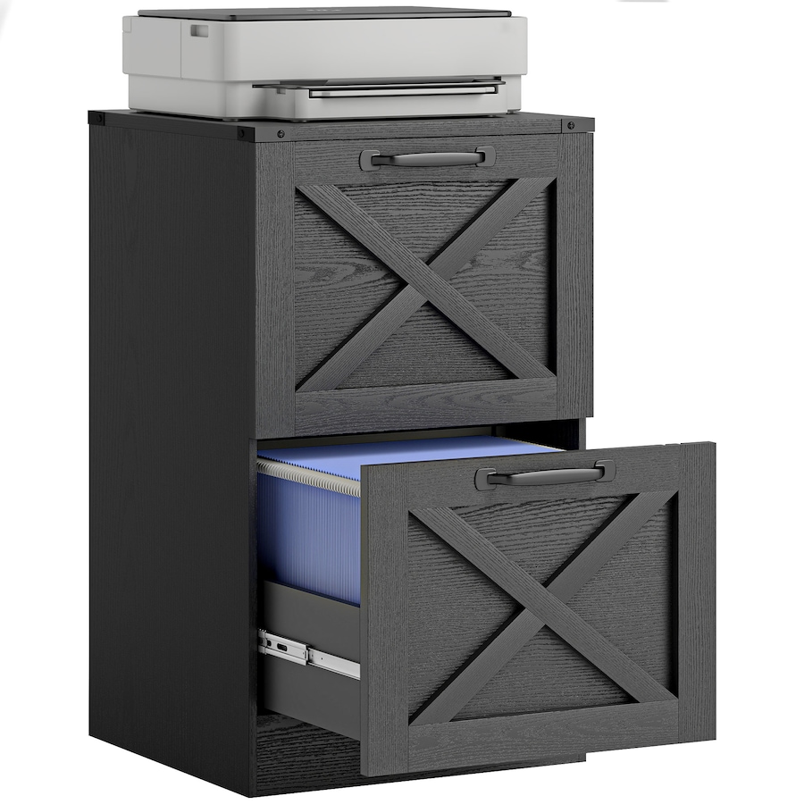 Image 917232_ST01.jpg, Product 917-232 / Price $112.49 - $120.99, HOMCOM 2 Drawer File Cabinet, Filing Cabinet Fits Letter/A4 Size from HOMCOM on TSC.ca's Home & Garden department