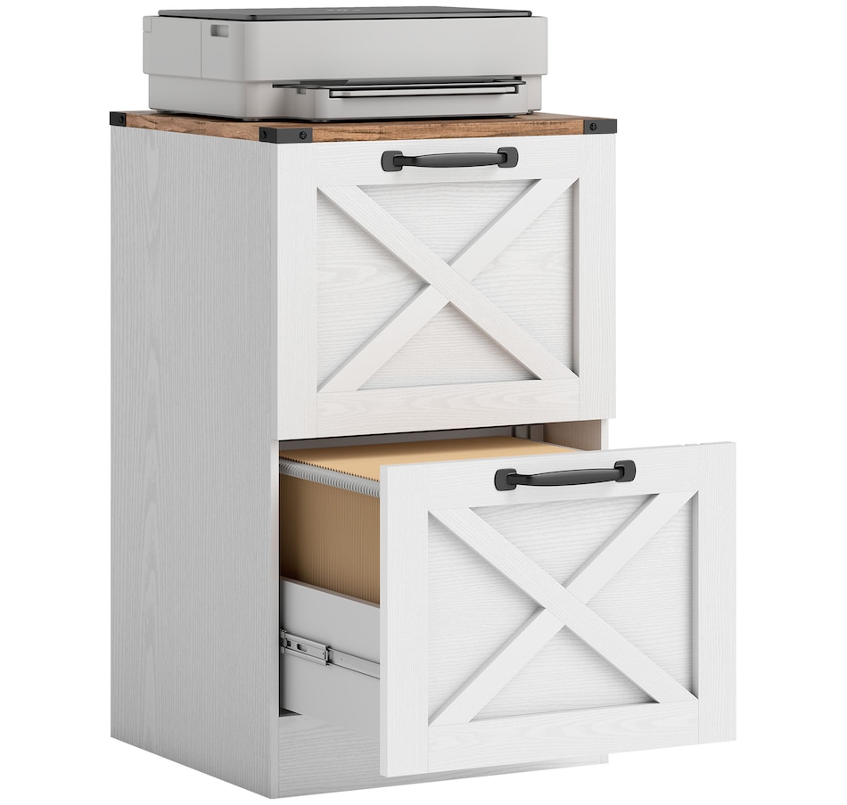 Image 917232_ST02.jpg, Product 917-232 / Price $112.49 - $125.99, HOMCOM 2 Drawer File Cabinet, Filing Cabinet Fits Letter/A4 Size from HOMCOM on TSC.ca's Home & Garden department