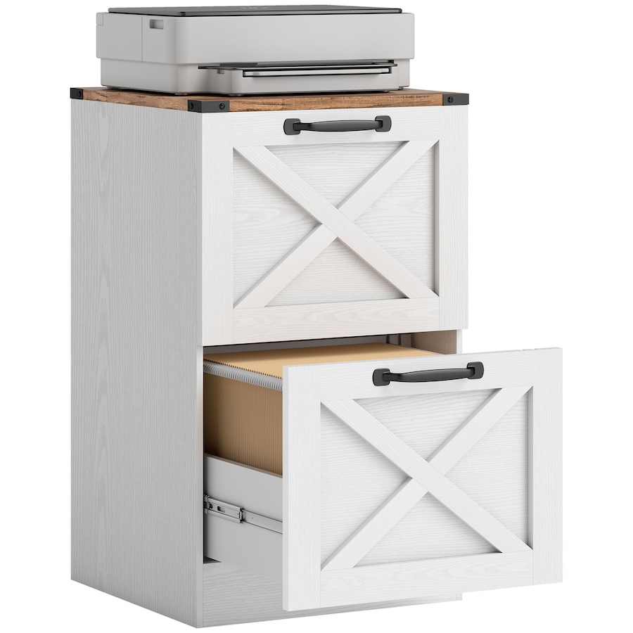 Image 917232_ST02.jpg, Product 917-232 / Price $112.49 - $120.99, HOMCOM 2 Drawer File Cabinet, Filing Cabinet Fits Letter/A4 Size from HOMCOM on TSC.ca's Home & Garden department