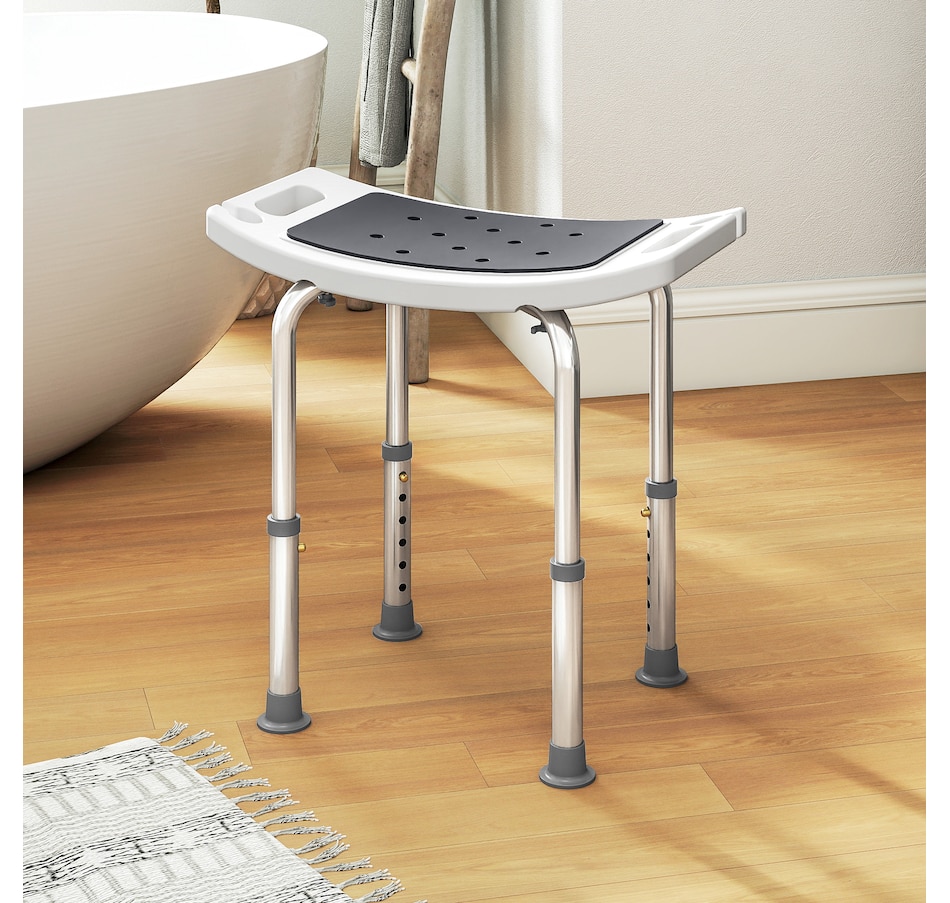 Image 917240_ALTMORE1.jpg, Product 917-240 / Price $49.99, HOMCOM Shower Chair EVA Padded Bath Seat with Suction Cup Feet 300lbs from HOMCOM on TSC.ca's department